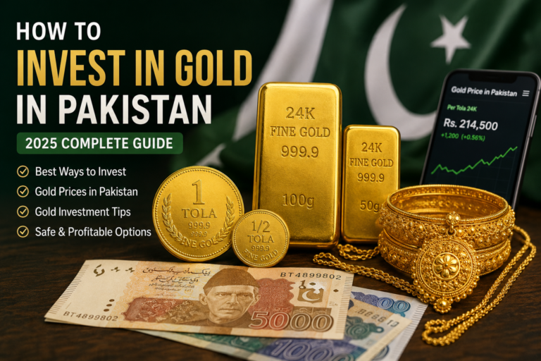 how to invest in gold in Pakistan